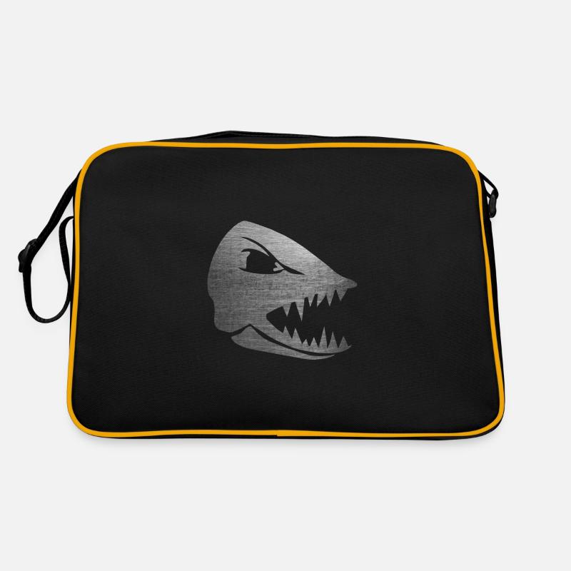 Fischkopf Retro Tasche