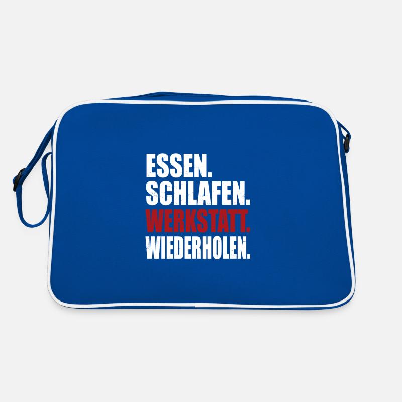 Werkstatt Mann Retro Tasche