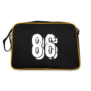 86 number jersey - Retro Bag - black/gold - Back