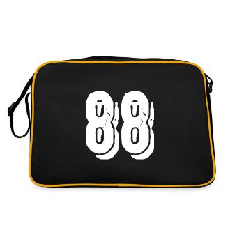 Maillot à 88 numéros - Sac Retro - noir/or - Dos