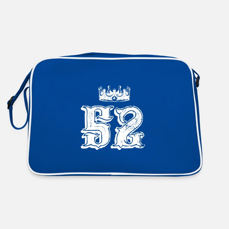 52 Zahl Krone Retro Tasche
