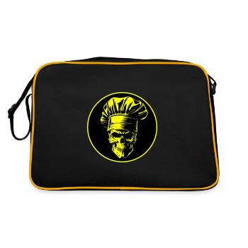 Chef Skull Chef - Sac Retro - noir/or - Dos