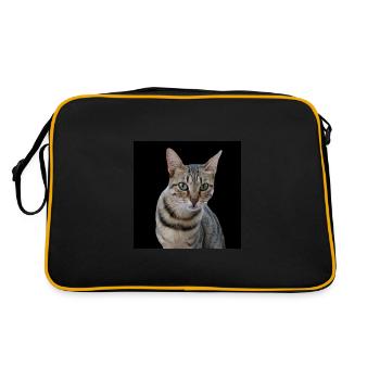 Chats chats - Sac Retro - noir/or - Dos