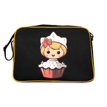 Baking Fairy Fairy Baking Cake - Retro Bag - black/gold - Back