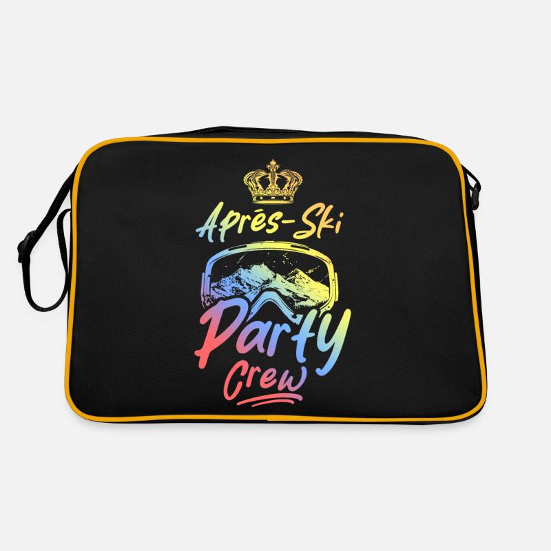 Après-ski Party Crew Coloré Sac Retro