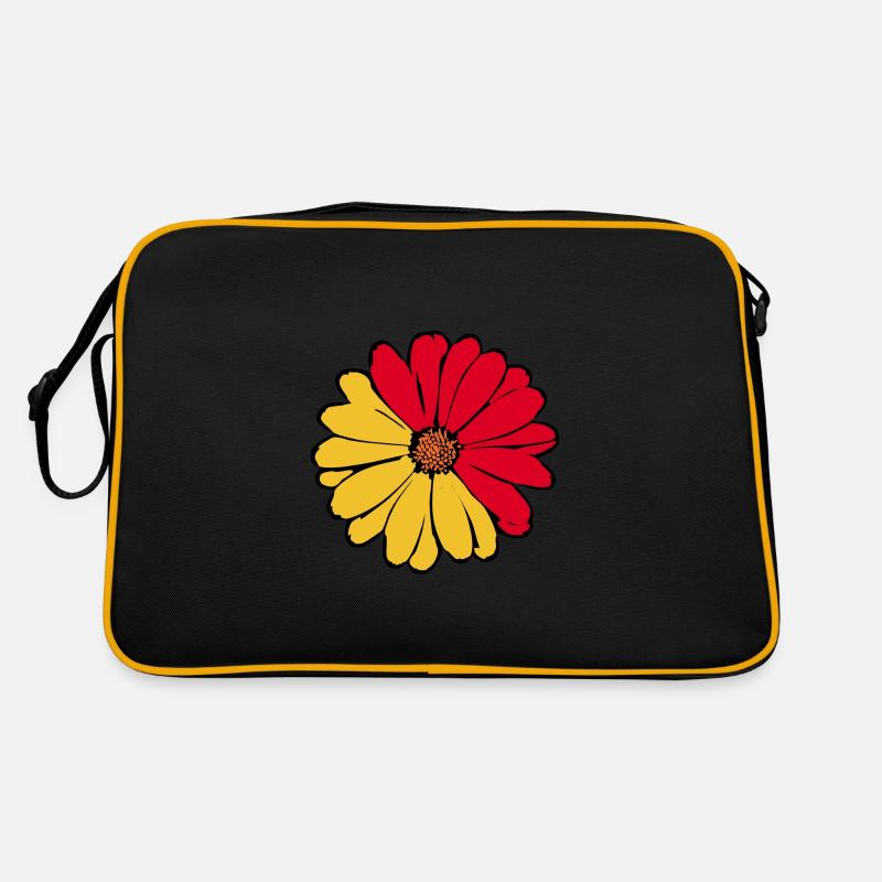 70s Flower Pattern Retro Bag