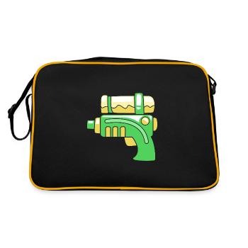 Water pistol - Retro Bag - black/gold - Back