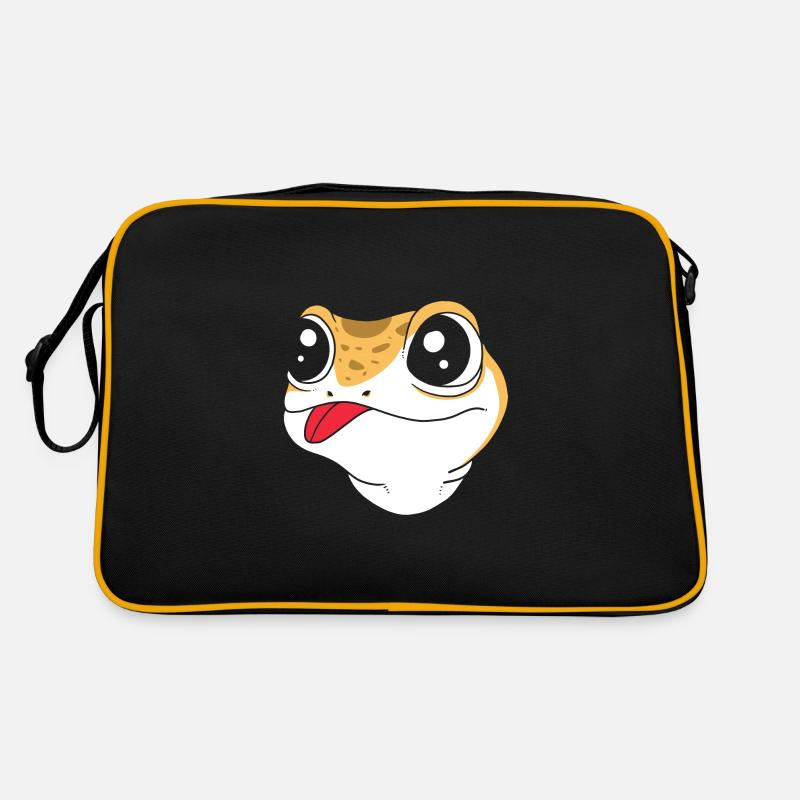Leopard Gecko Retro Tasche