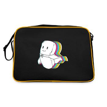 Nuggets de poulet - Sac Retro - noir/or - Dos