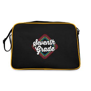 7th Grade - Retro Bag - black/gold - Back