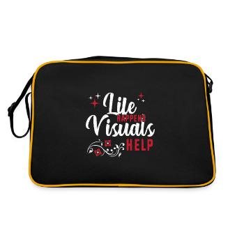 Behavioral Therapy, Behavior Therapy - Retro Bag - black/gold - Back