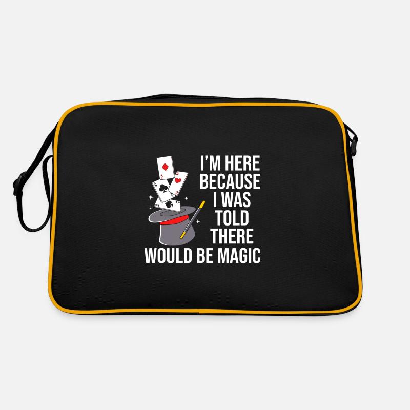 Zauberer Retro Tasche