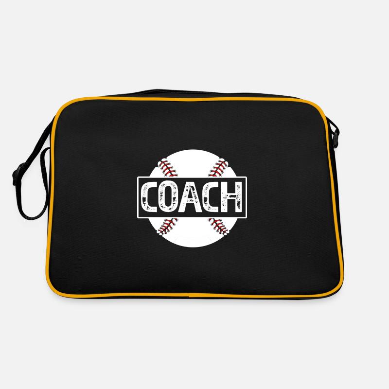 Baseball Coach Retro Tasche