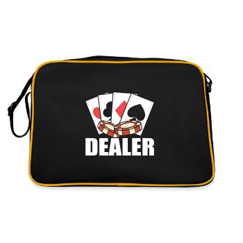 Blackjack Black Jack - Retro Bag - black/gold - Back