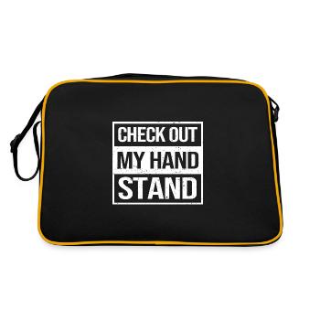 Gymnastics - Retro Bag - black/gold - Back