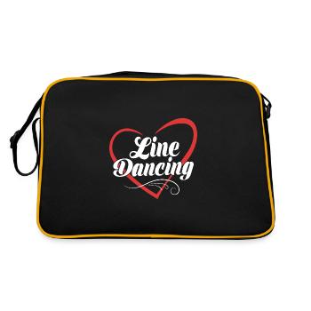 Danse en ligne - Sac Retro - noir/or - Dos