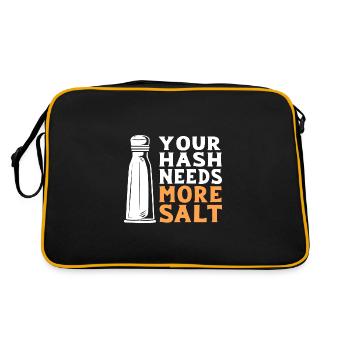 Cybersecurity Cyber Programmer Hacker - Retro Bag - black/gold - Back