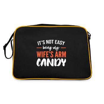 Bras Candy Mari - Sac Retro - noir/or - Dos