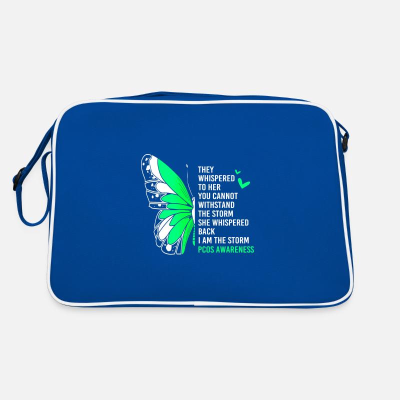 Pcos-Bewusstsein Retro Tasche
