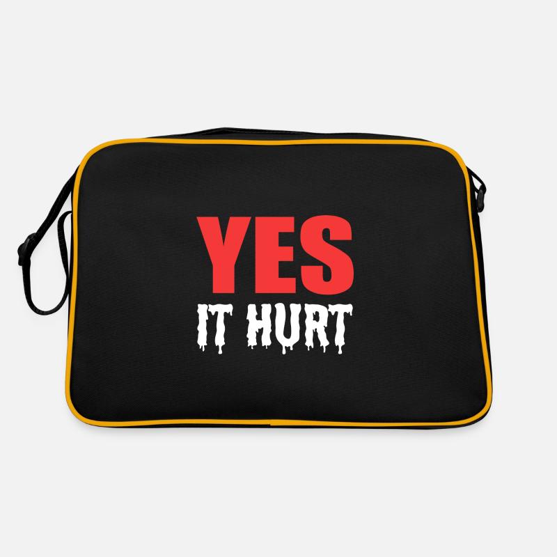 Gebrochenes Bein Retro Tasche