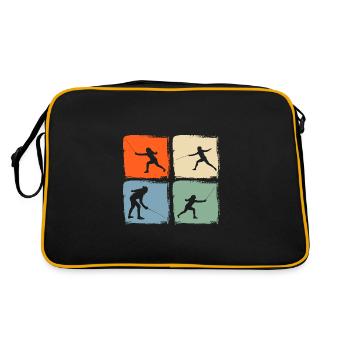 Fencing Fencing - Retro Bag - black/gold - Back