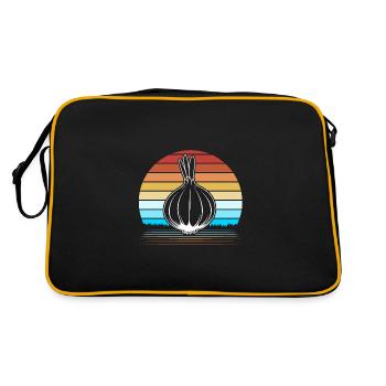 Onion - Retro Bag - black/gold - Back