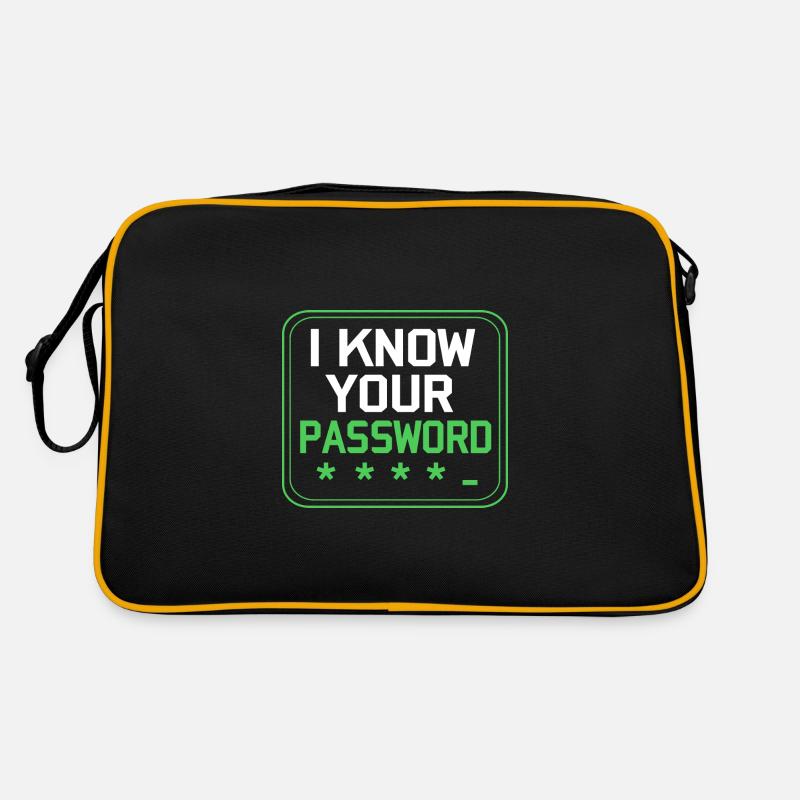 Cybersecurity Cyber Programmer Hacker Retro Bag