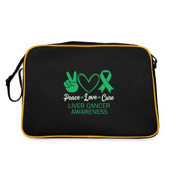 Liver disease - Retro Bag - black/gold - Back