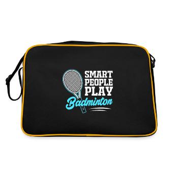 Badminton - Retro Bag - black/gold - Back