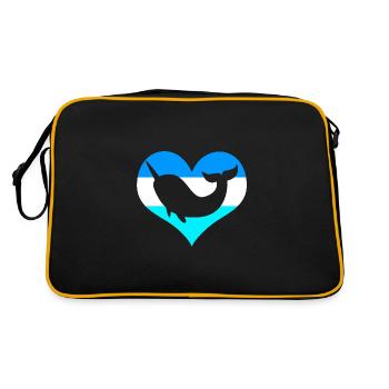Narwhal - Retro Bag - black/gold - Back
