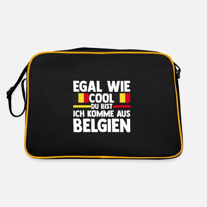 Belgian Belgian Belgium Retro Bag