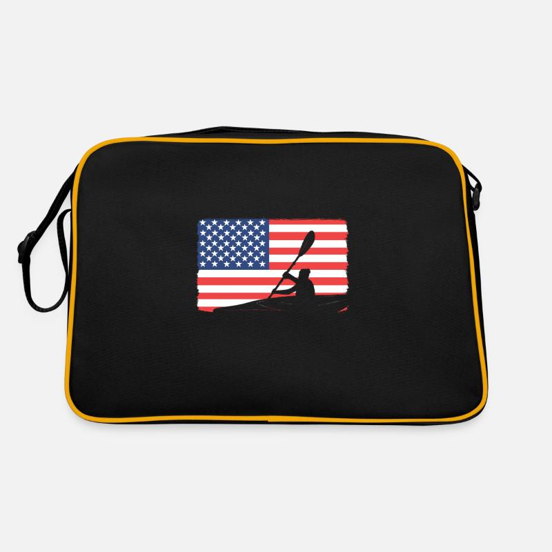Kayaking Kayaking Canoeing Canoeing Retro Bag