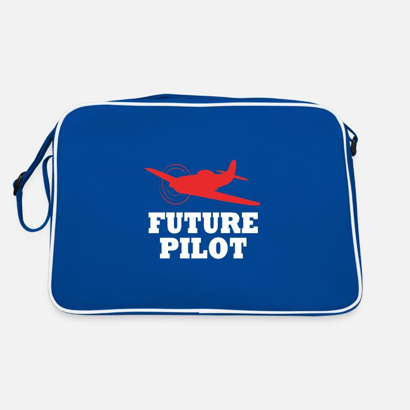 Pilot Flugzeug Retro Tasche