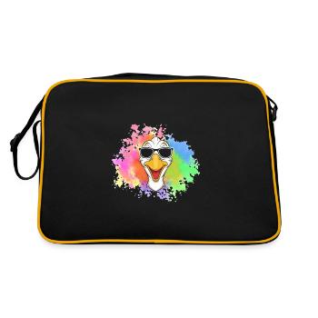 Goose - Retro Bag - black/gold - Back
