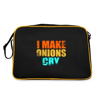 Onion - Retro Bag - black/gold - Back