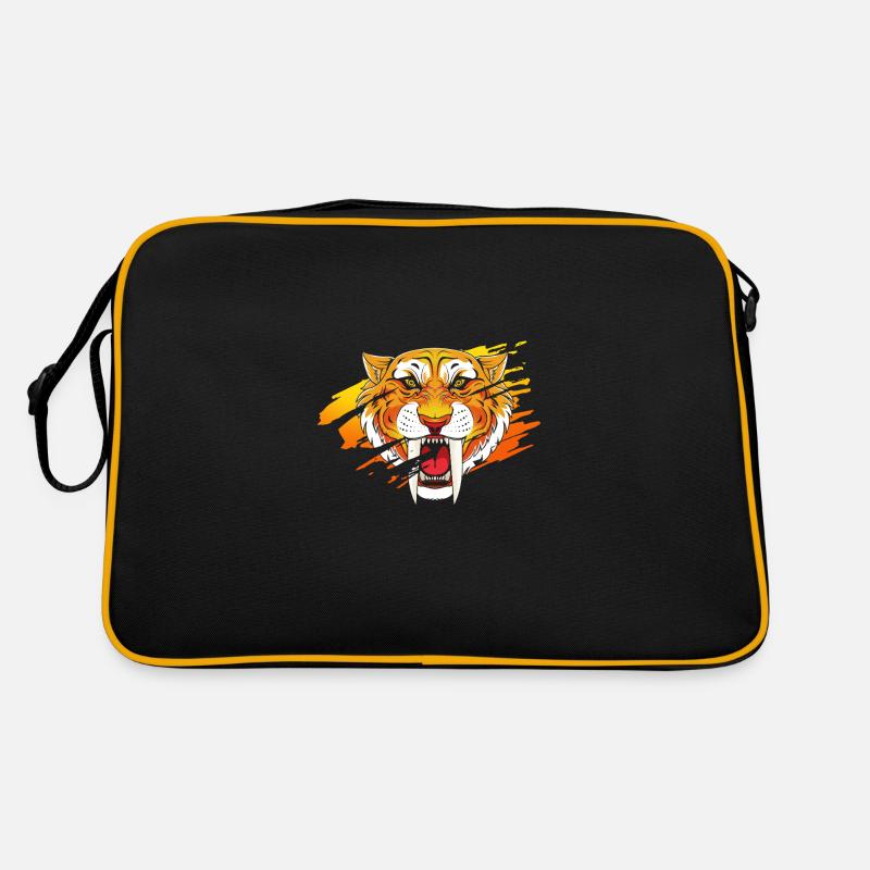 Tigre à dents de sabre Sac Retro
