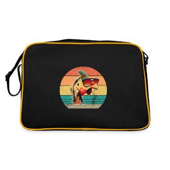Poules Coq Pintade - Sac Retro - noir/or - Dos