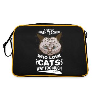 Mathematics - Retro Bag - black/gold - Back