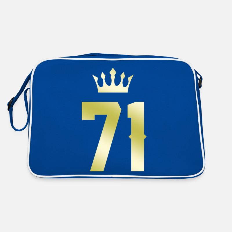 71 Couronne numérique Sac Retro