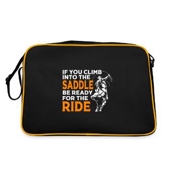 Rodéo - Sac Retro - noir/or - Dos