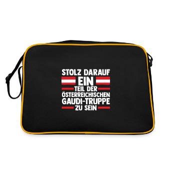 Austrians Austria - Retro Bag - black/gold - Back
