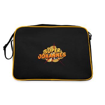 Johannes - Retro Bag - black/gold - Back