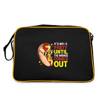 Collation hot-dog - Sac Retro - noir/or - Dos