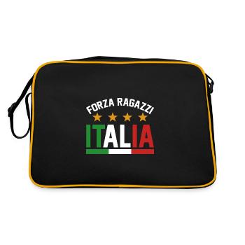 Italie Italien Italien Italie - Sac Retro - noir/or - Dos