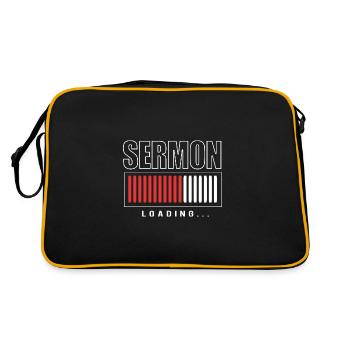 Pastor - Retro Bag - black/gold - Back
