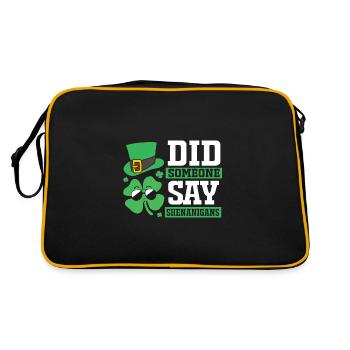 Shenanigan - Retro Bag - black/gold - Back