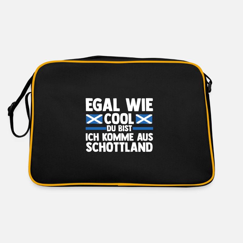 Schotten Schottisch Schottland Retro Tasche