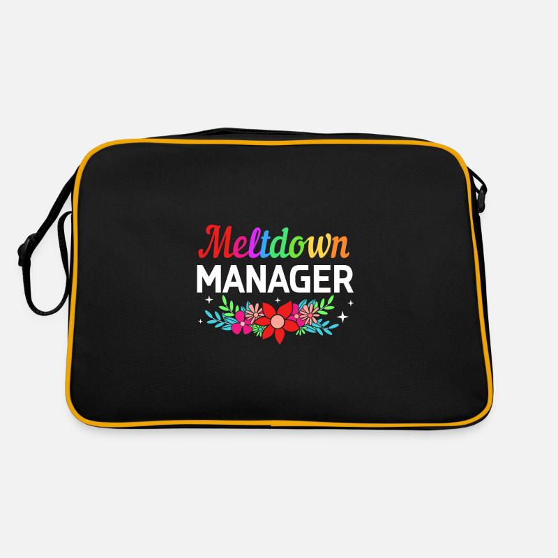 Daycare Center Education Educator Educator Retro Bag