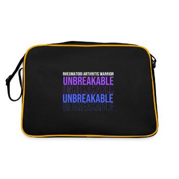 Rhumatismes Arthrite - Sac Retro - noir/or - Dos