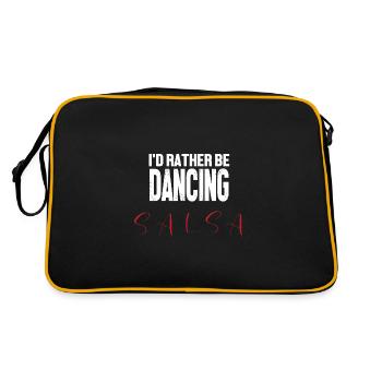 Danseuse de salsa Danseuse - Sac Retro - noir/or - Dos
